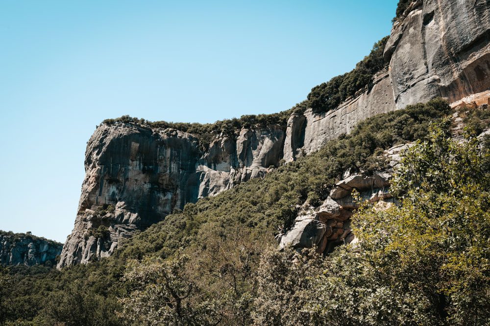 Vaucluse voir falaises de Buoux