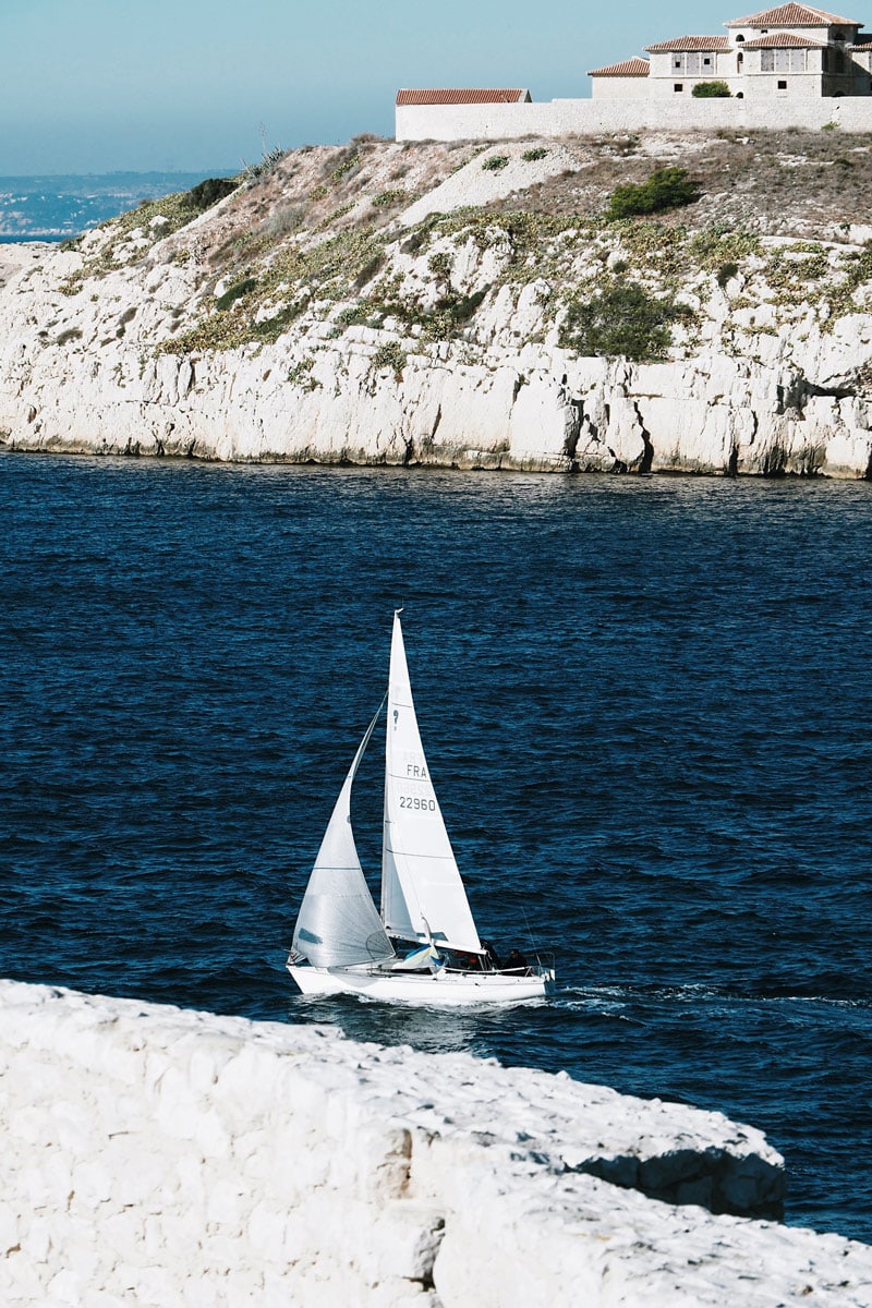 navettes quatre îles face à Marseille Frioul île d'If