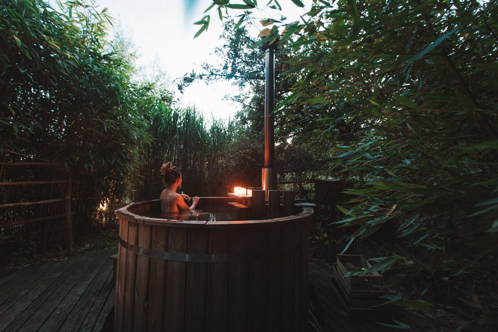 faire un bain nordique en Haute Bretagne écolodge