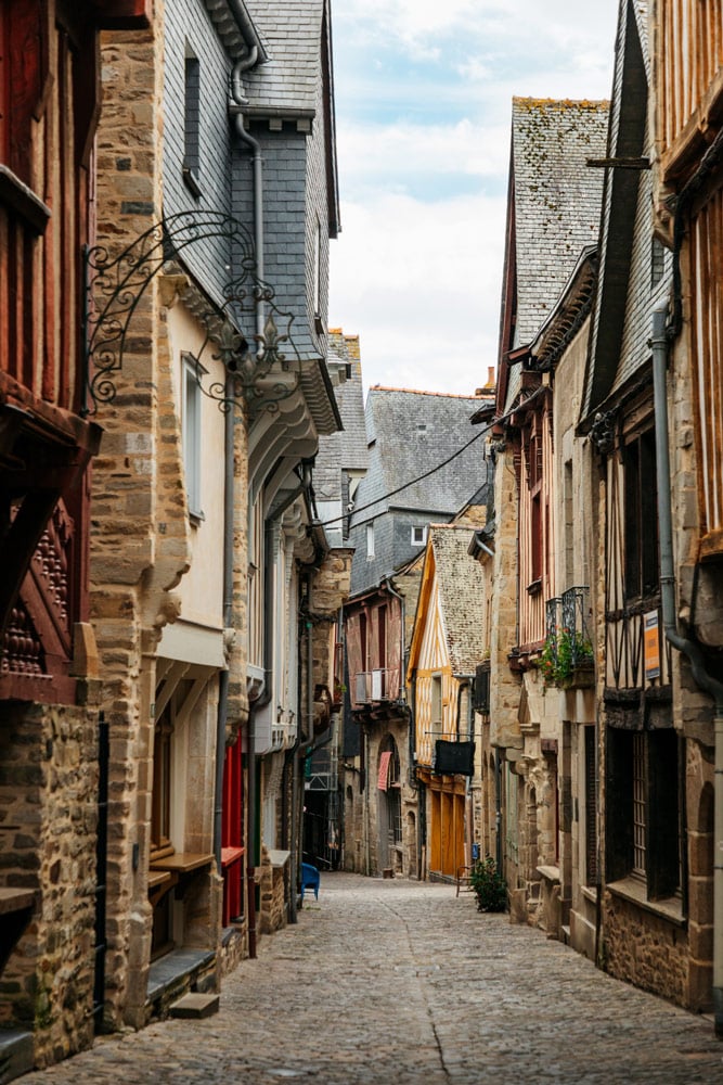 Vitré centre ville historique monuments