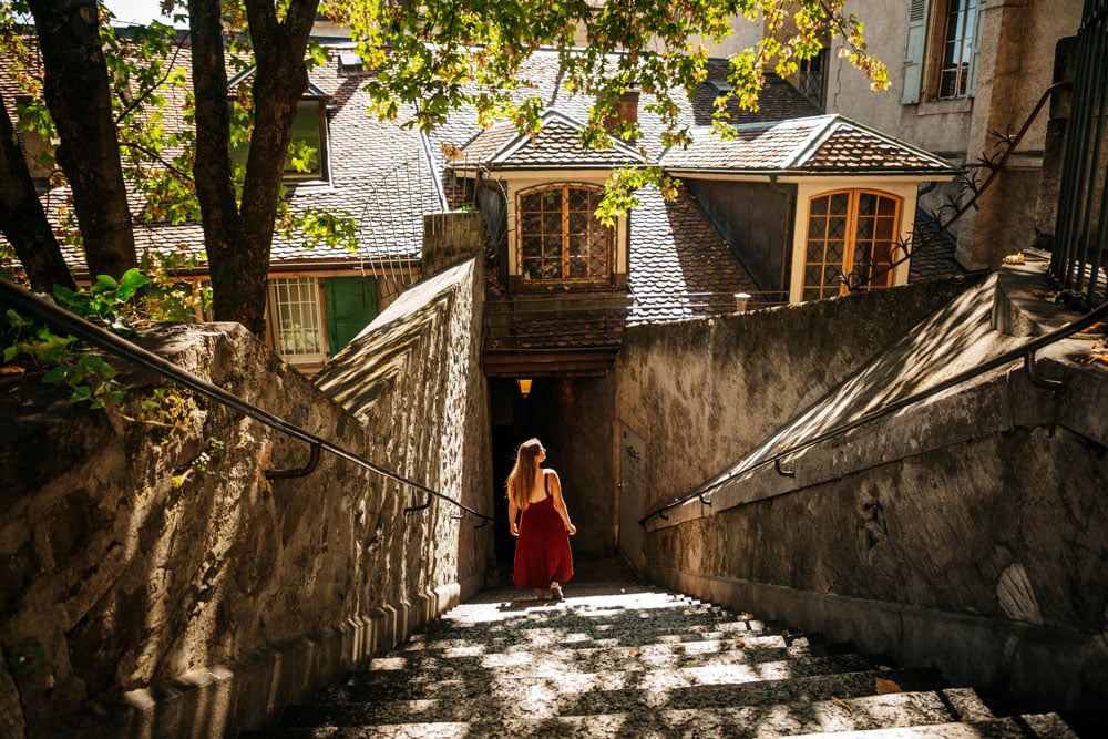 explorer le quartier historique de Genève