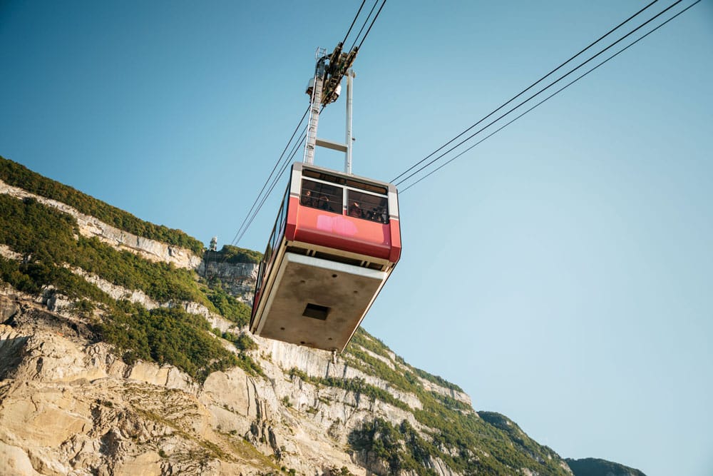 infos téléphérique mont Salève Genève