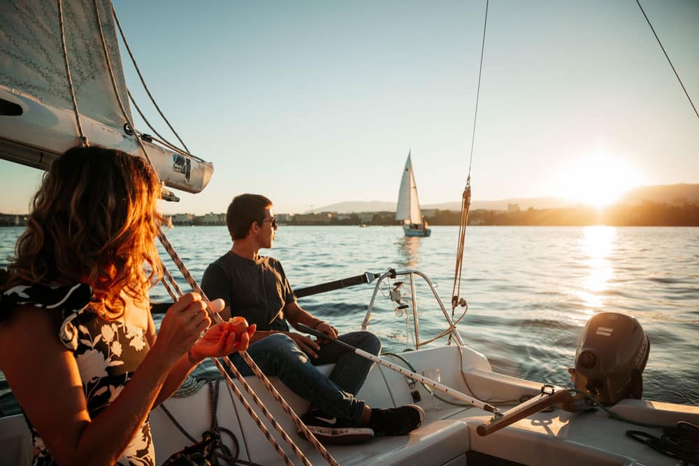 louer un voilier sur le lac Léman Genève