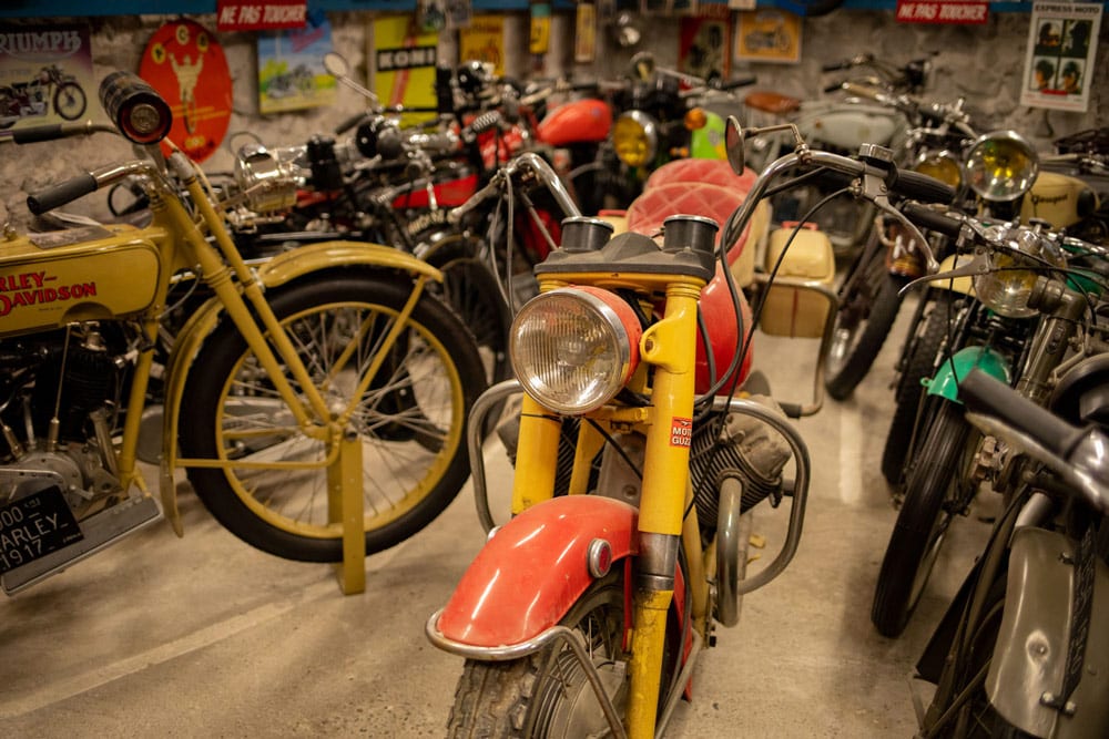 musée de la moto Entrevaux visite