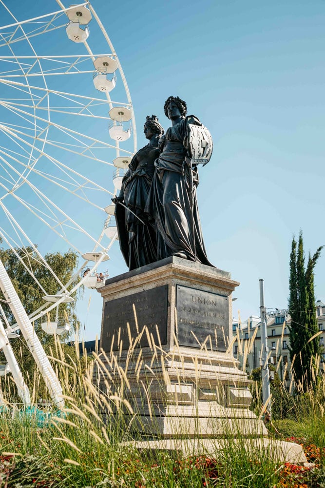 patrimoine au jardin des anglais Genève week-end