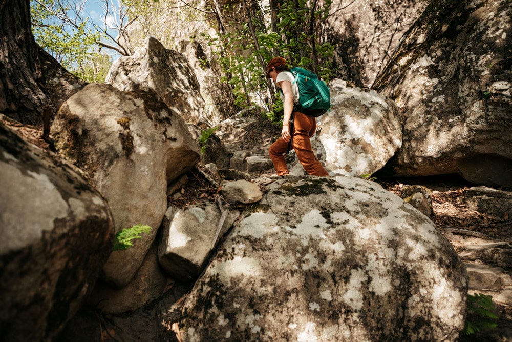 site de blocs Annot grimpeurs Verdon