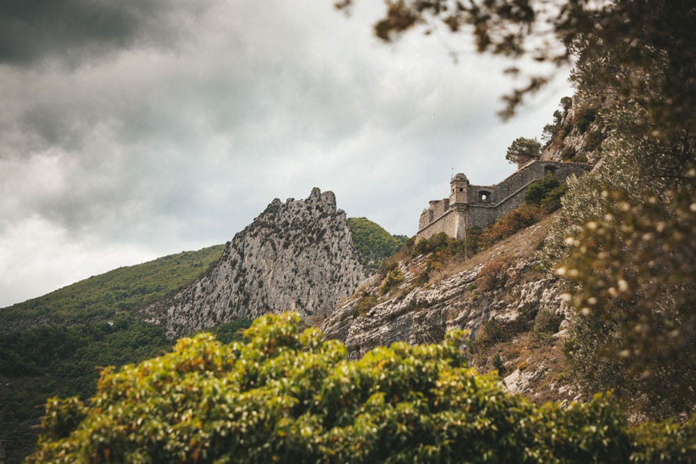 balade Entrevaux sentier des Balcons