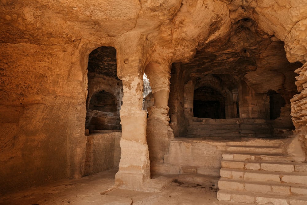 faire abbaye troglodytique de Beaucaire