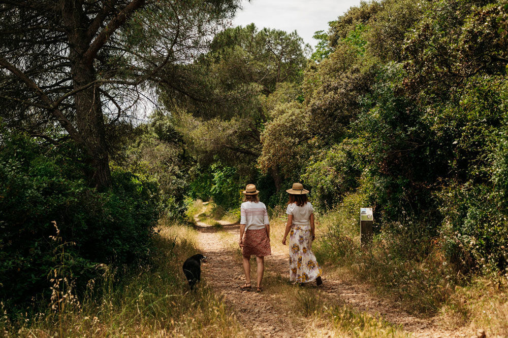 faire le sentier des Mourgues Beaucaire