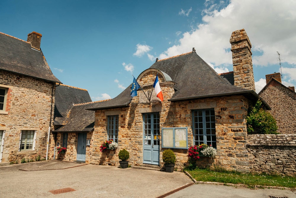 la plus belle mairie de Bretagne