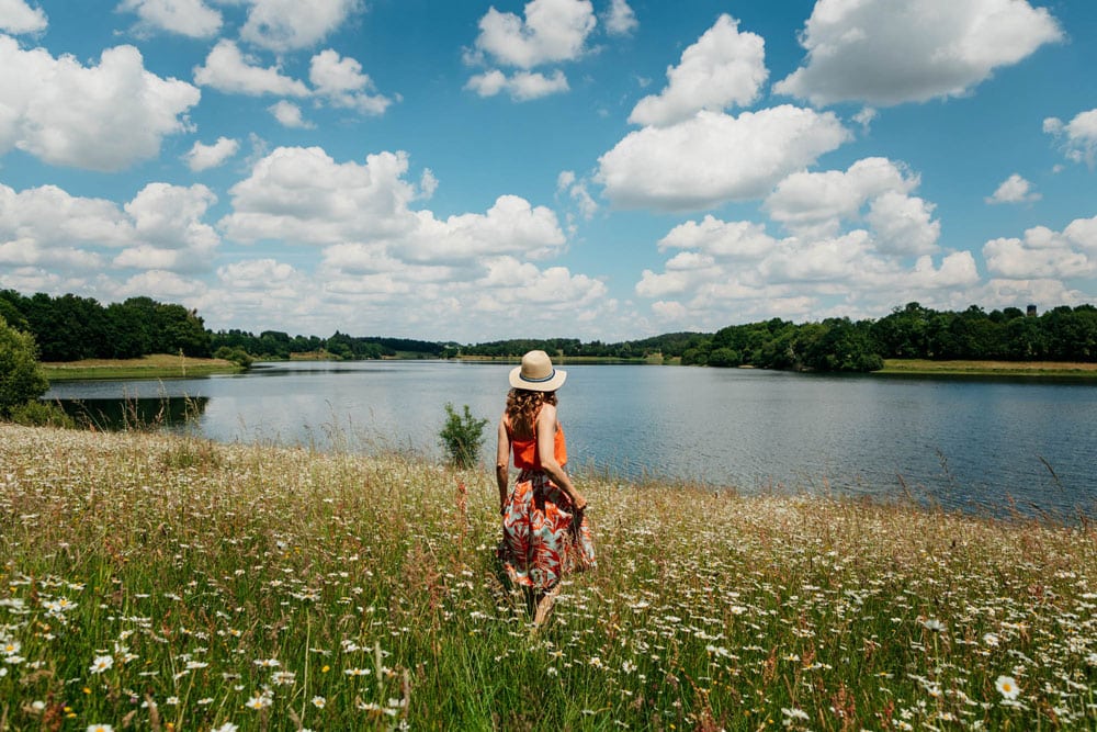 lac de la Vallière pays de Vitré