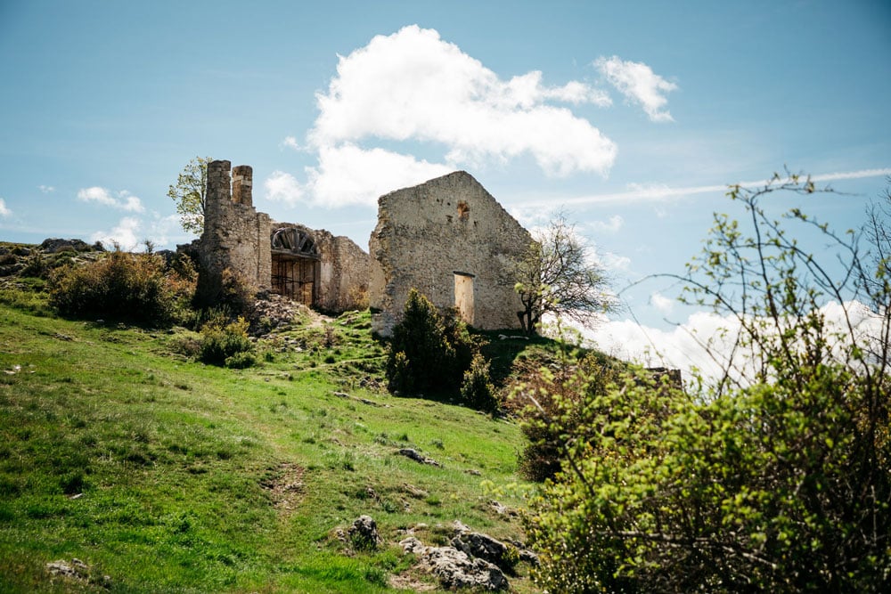 randonnée au dessus de la Palud sur Verdon