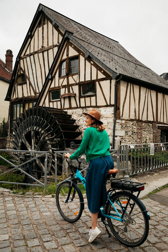 visite guidée en vélo Rouen