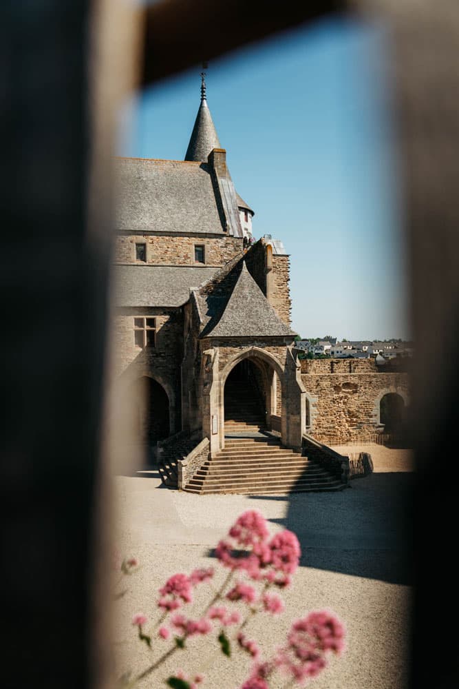 voir intérieur château Vitré