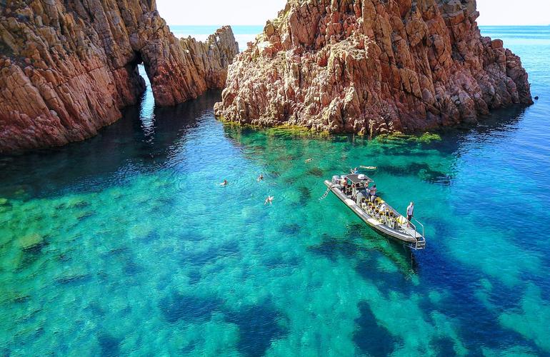 excursion bateau calanques de Piana depuis Porto