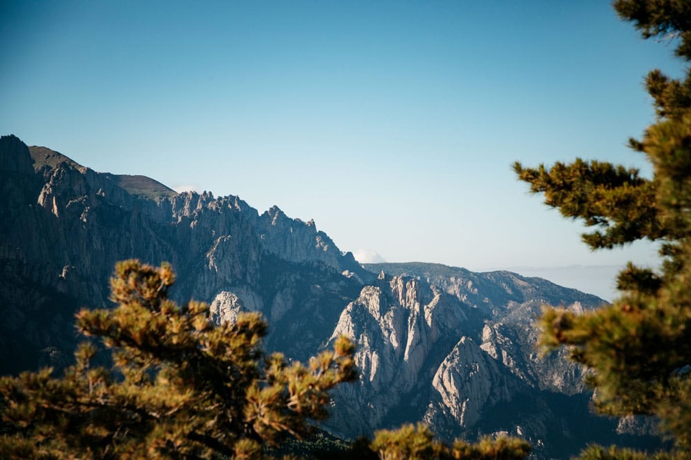 meilleur point de vue Aiguilles de Bavella