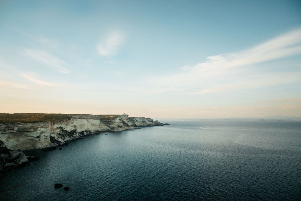 voir falaises Bonifacio