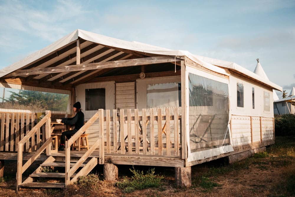 chalet plage bord océan Noirmoutier