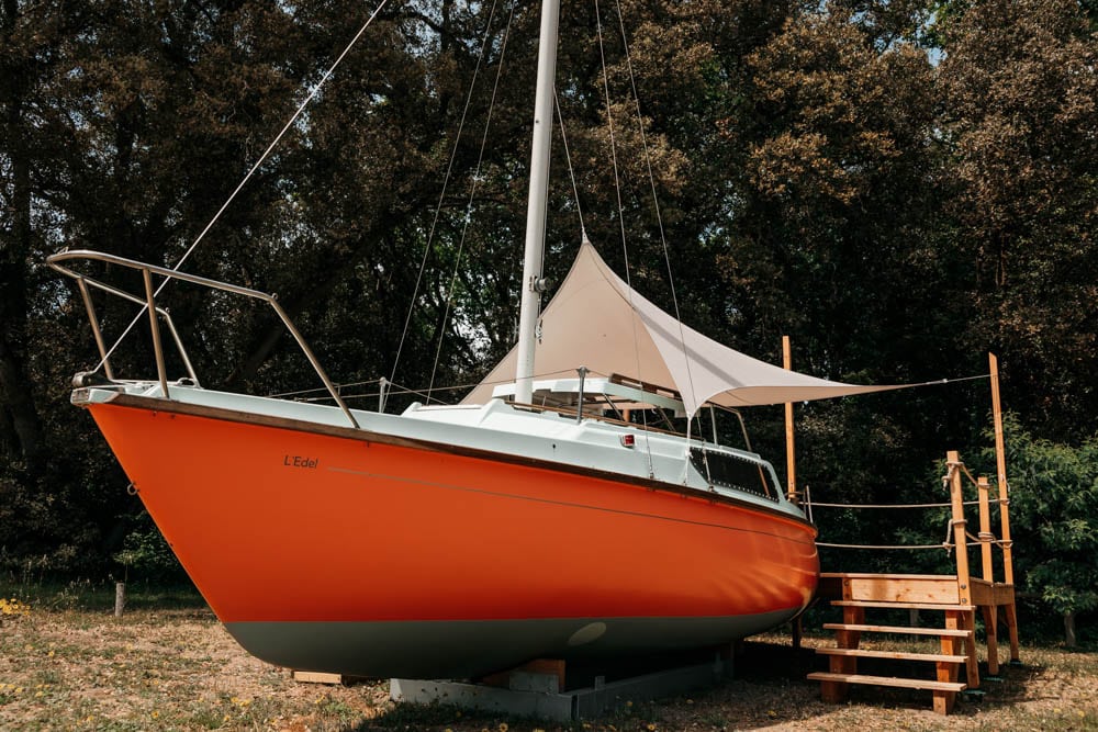 dormir dans un bateau Noirmoutier logement atypique