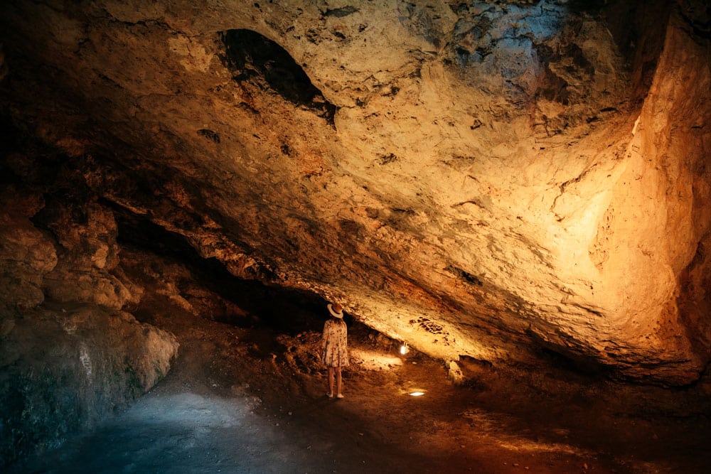 visite guidée grotte aux palmiers Peyrolles