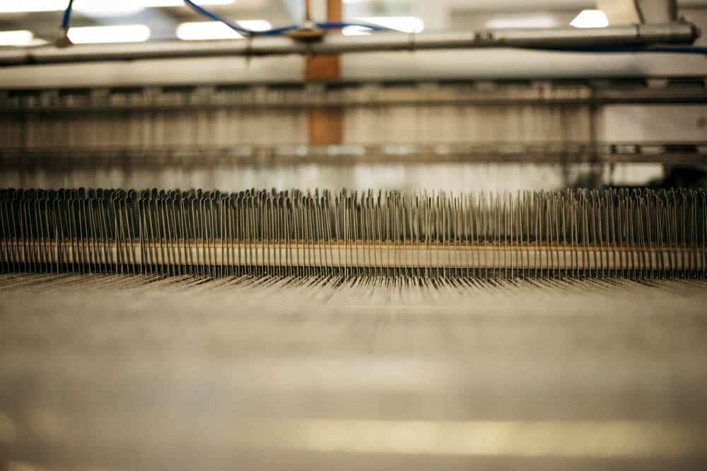 visite guidée usine toiles de Mayenne