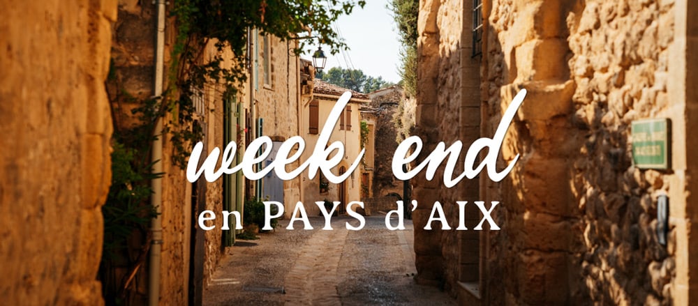 week end en famille Pays d'Aix en Provence