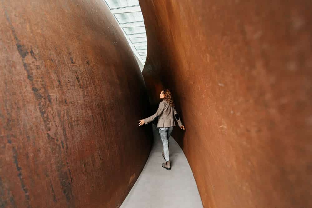 musée Voorlinden labyrinthe Richard Serra