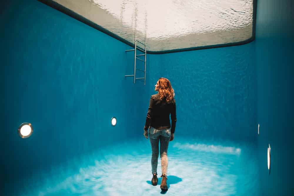 musée Voorlinden piscine Leandro Erlich