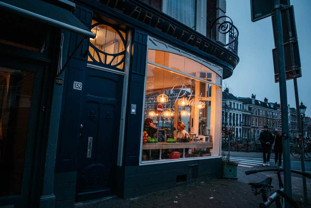 restaurant bord des canaux pistache La Haye