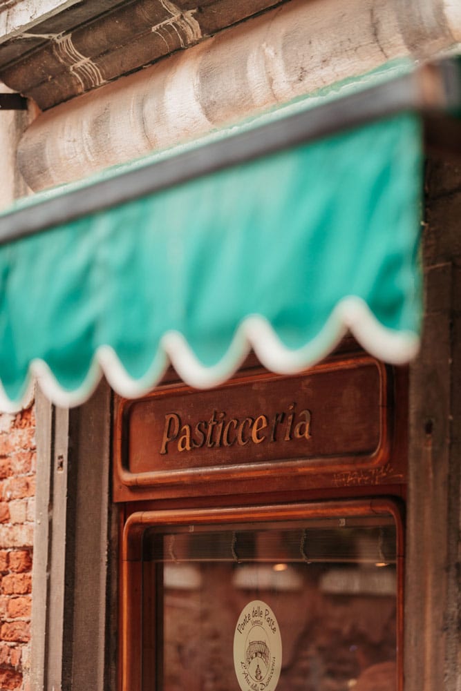 plus ancienne pâtisserie de Venise