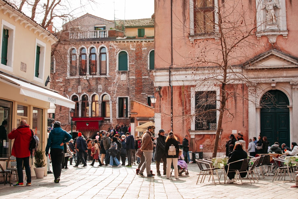 quelle place à Venise pour le dejeuner