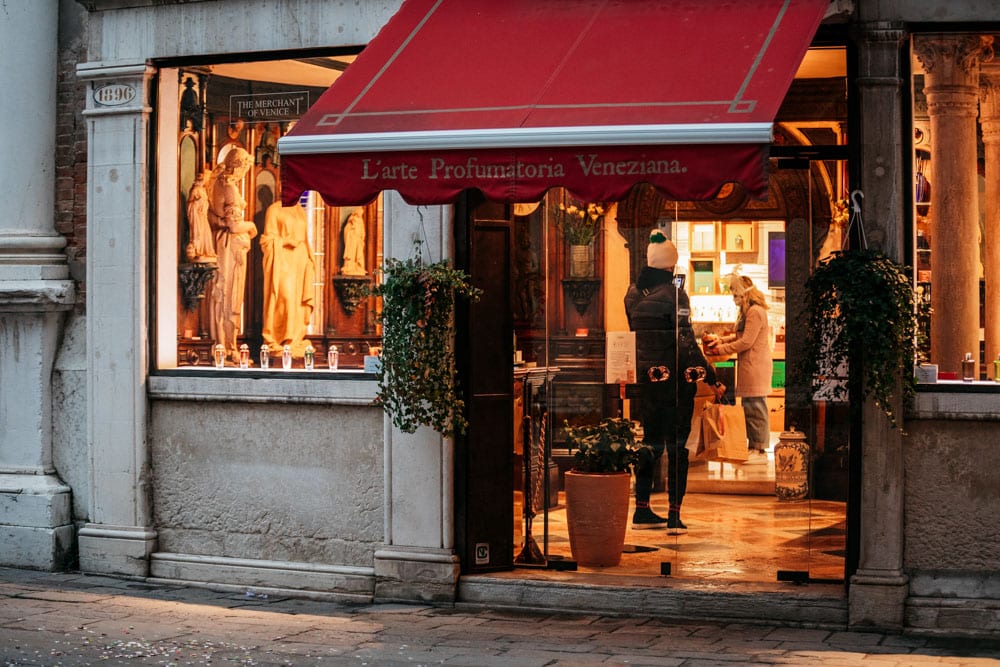 The Merchant of Venice parfumerie