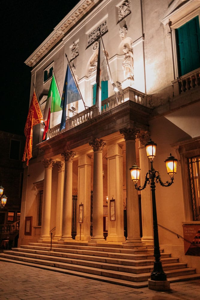 visiter le théâtre de Venise