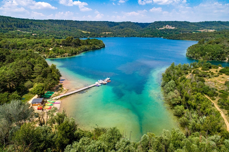 camping Verdon lac Ste Croix