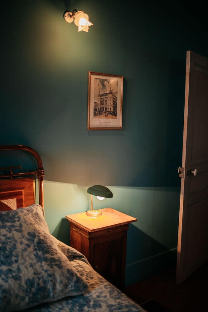 chambre bleue villa saint marc Forcalquier
