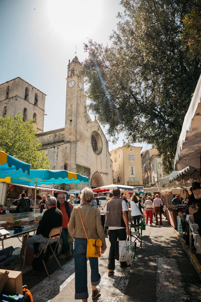 plus beau marché de haute provence Forcalquier