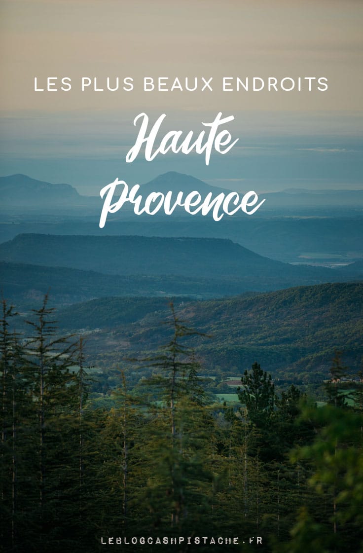 paysages de Haute Provence à visiter