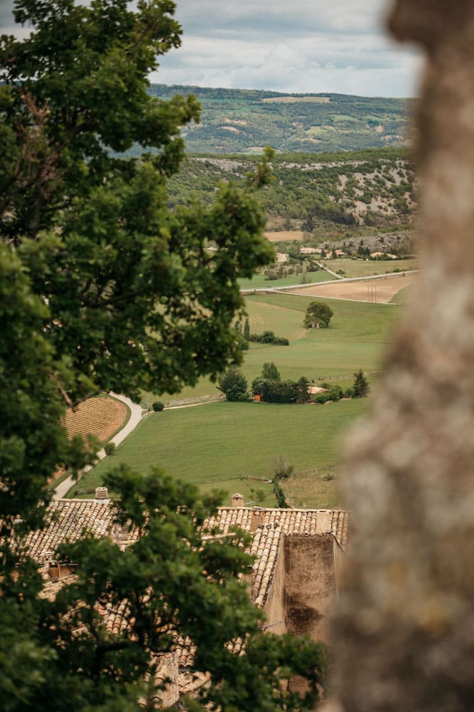 village perché Simiane la rotonde plus beaux endroits de Haute-Provence