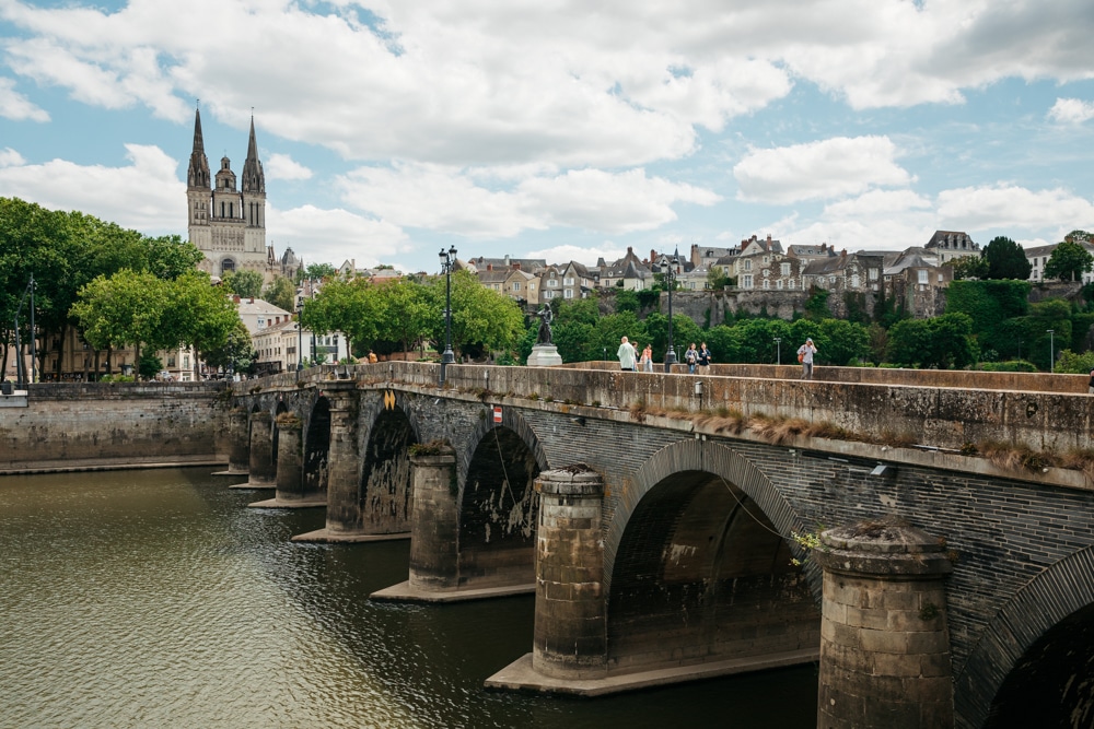 itinéraire autour de Angers