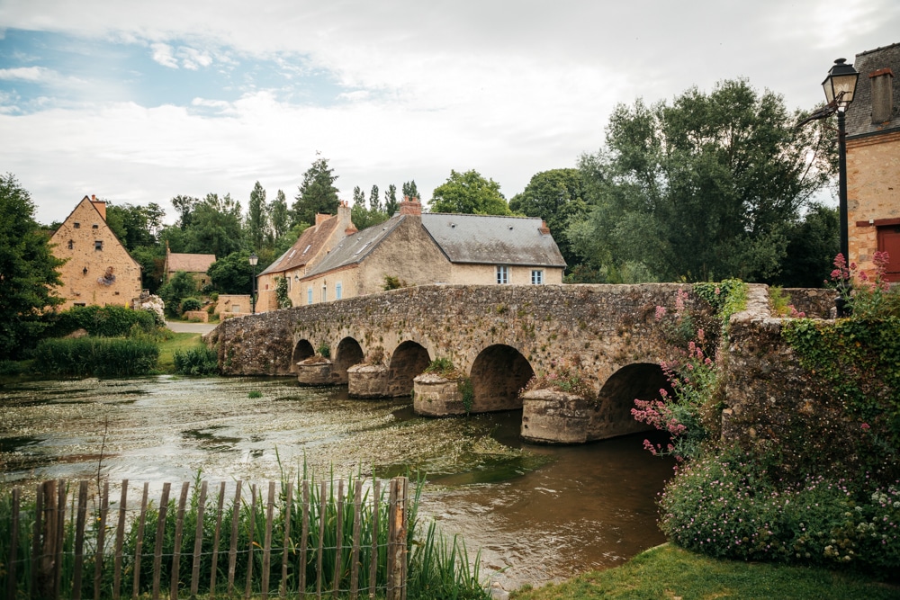 pont de Asnières sur Vègre et incontournables de sarthe