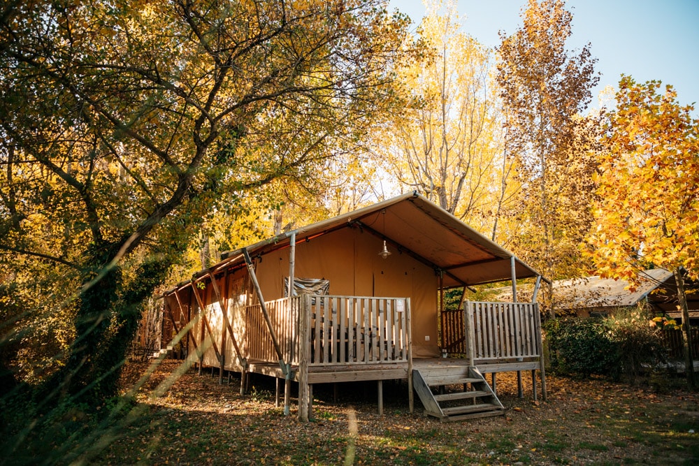 dormir dans un chalet lodge Verdon