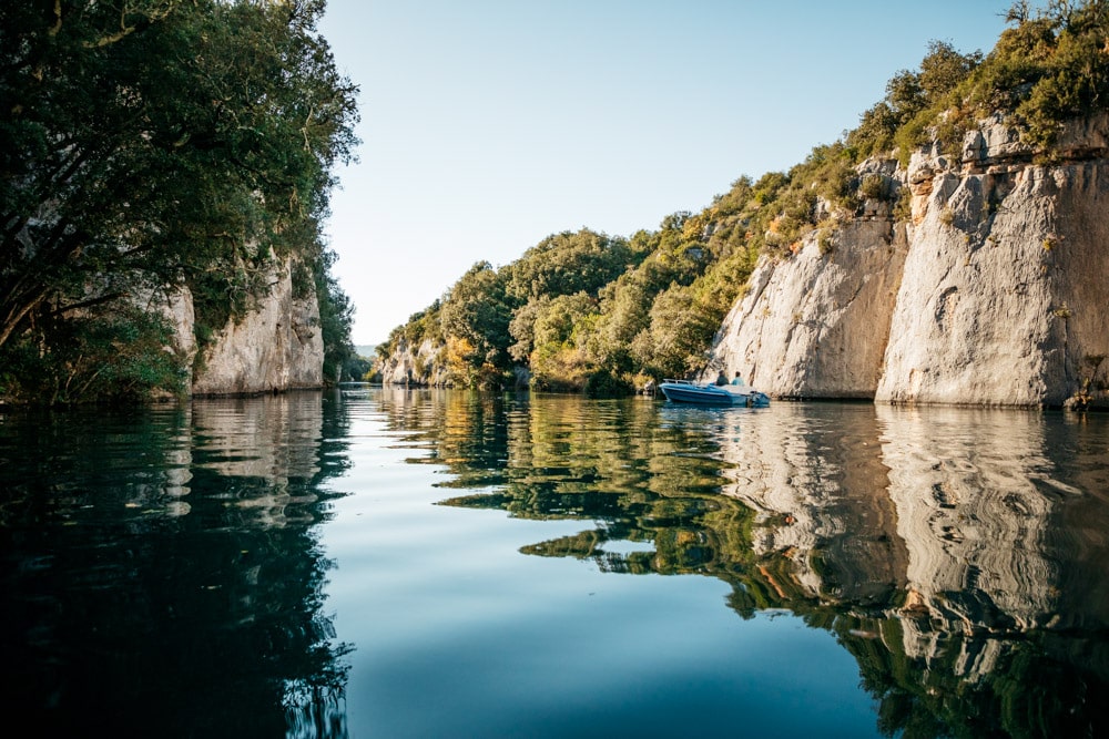 location bateau canoë basses gorges du Verdon