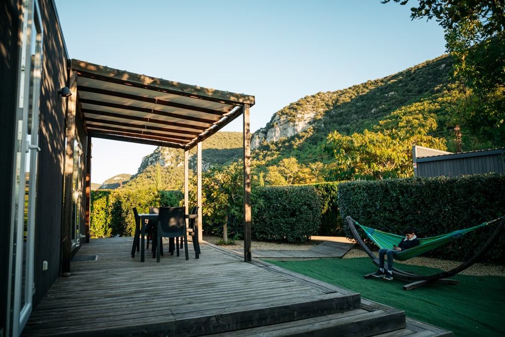 louer un mobil home luxe gorges du Verdon Gréoux