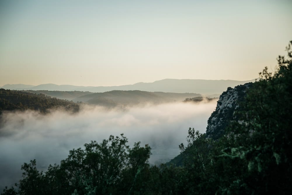 panorama Gréoux depuis la chapelle