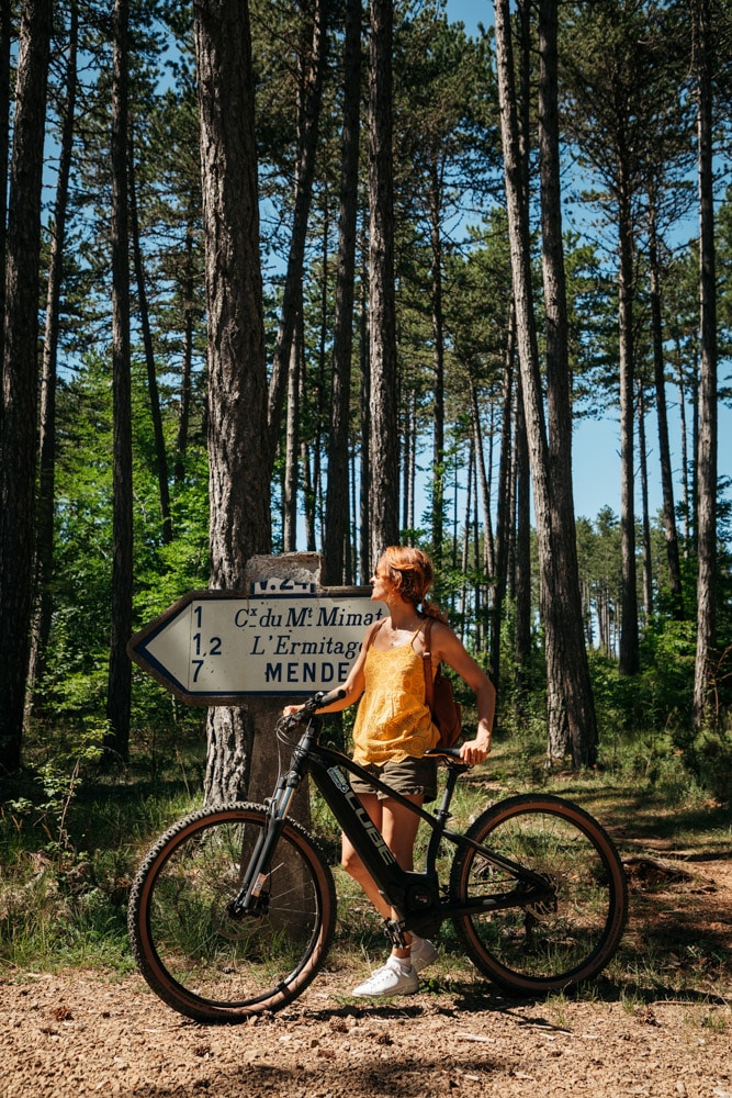 vtt causse de Mende loisirs découverte