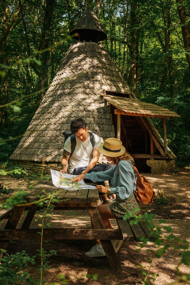 cabane en bois en Champagne