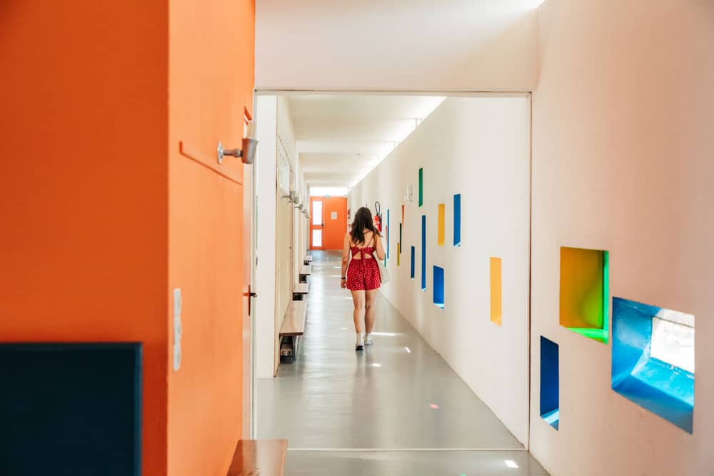 visite guidée école le Corbusier