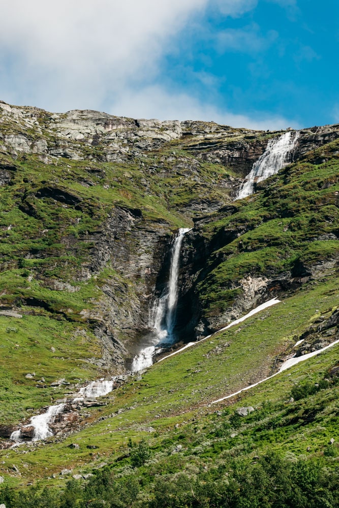 cascade près de Geiranger