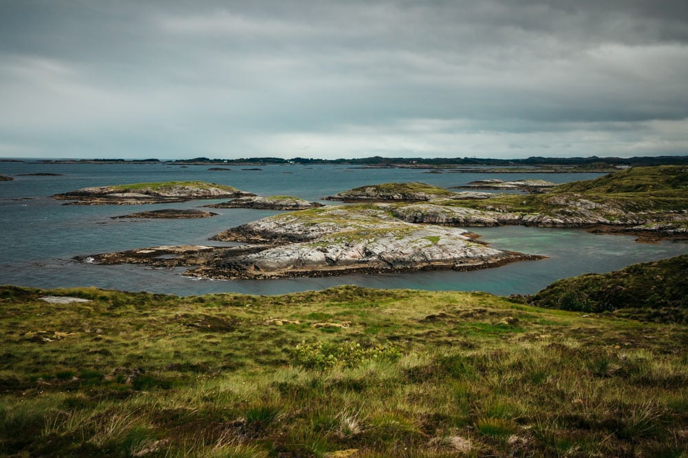 côte ouest Norvège océan Atlantique