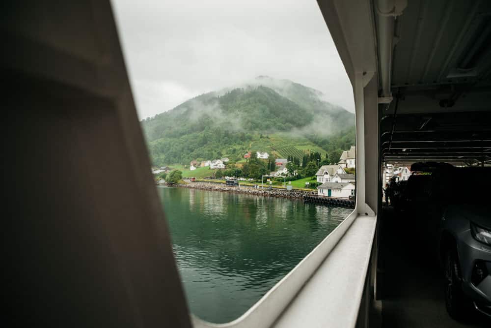 guide pour prendre le ferry en Norvège